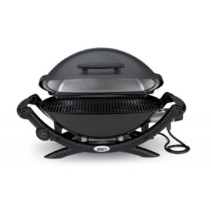 Weber Bbq Q1400 electric grill dark grey